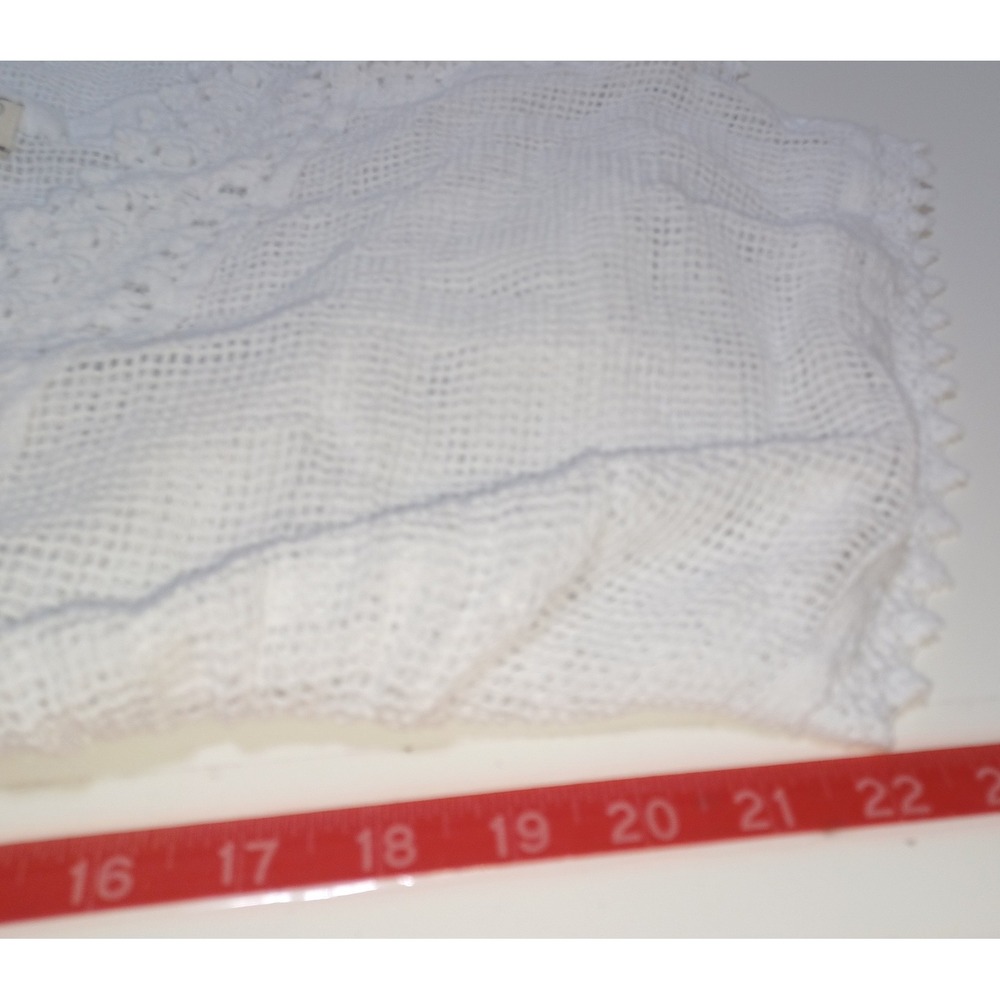 Seaspice Crochet Swim Cover Up Womens L Peruvian Cotton Beach Vacation Resort - Picture 8 of 9